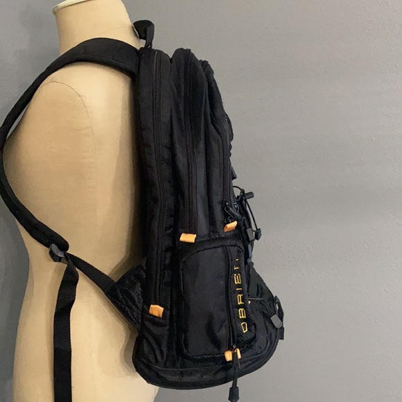 Authentic Obrien large black laptop computer backpack - Picture 5 of 14